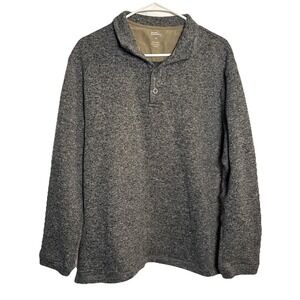 Marc Edwards Men's XL Gray Pullover‎ Knit Sweater Long Sleeve Casual